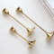 Classic Taper Candle Holders for Candlesticks | Brass-Gold, Silver, Black | Elegant Holder for Home Dining Table Decor